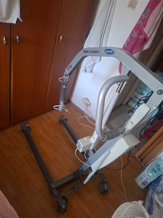 Dispozitiv electric de ridicare si transfer pacienti!