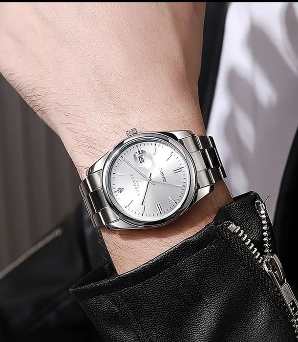 Часовник кварцов метална каишка