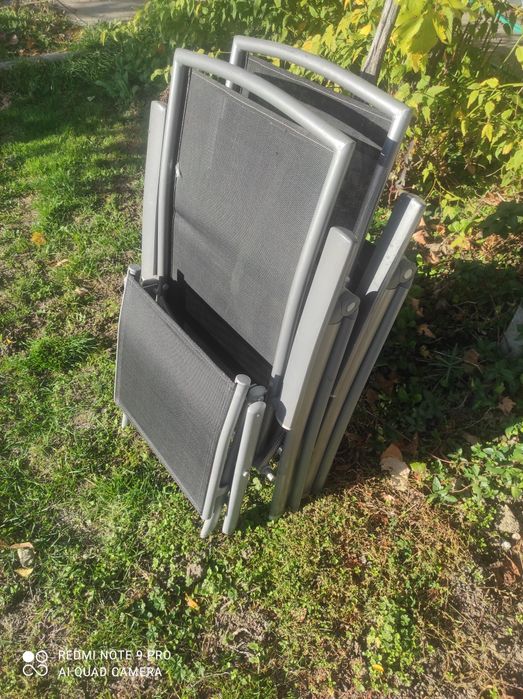 Сгъваеми алуминиеви столове