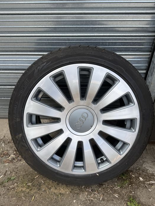 Джанти с гуми за Audi OEM 19 цола  5x112 ;8.5 J;ET 45 -Оригинални
