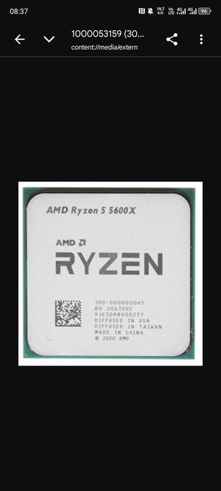 Ryzen 5 5600x процессор