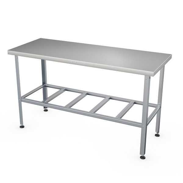 Нержавейкадан Ресторан, ошхона кафелар учун стол, мойка, стеллаж