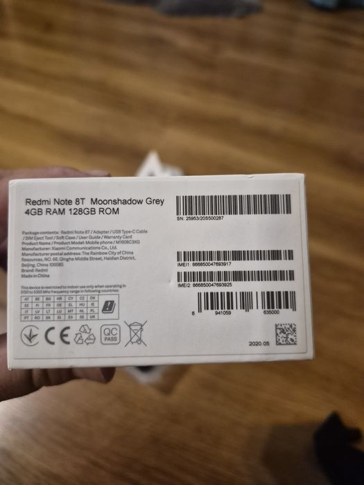 Смартфон Redmi Note 8T 128 GB