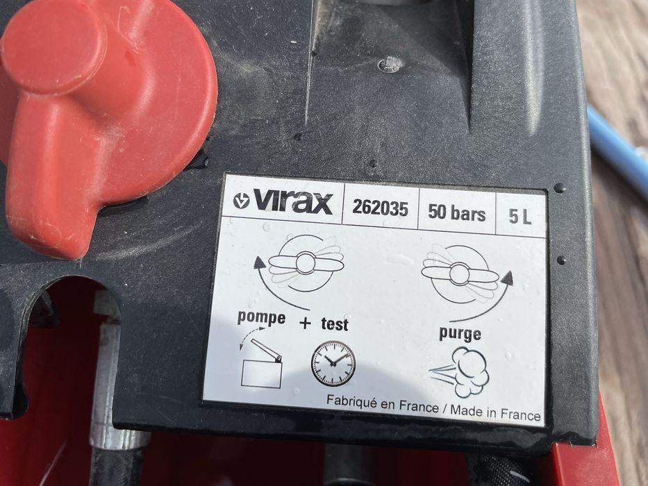 Virax Pompa manuala test presiune sau ridicare presiune