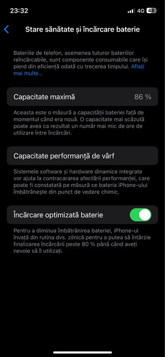 Iphone 12 64GB 86 sanatate baterie