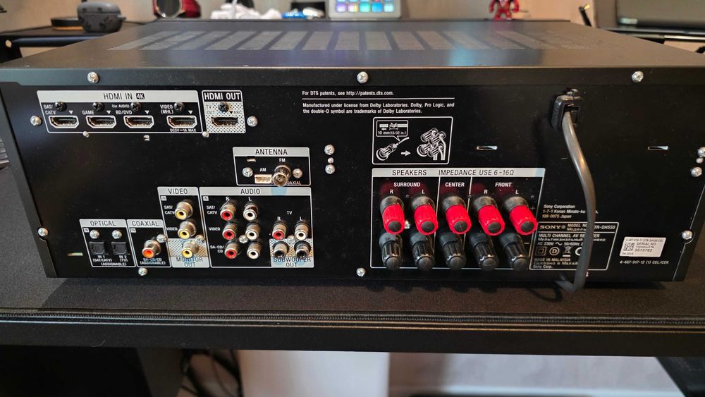 Receiver AV SONY STR-DH550
