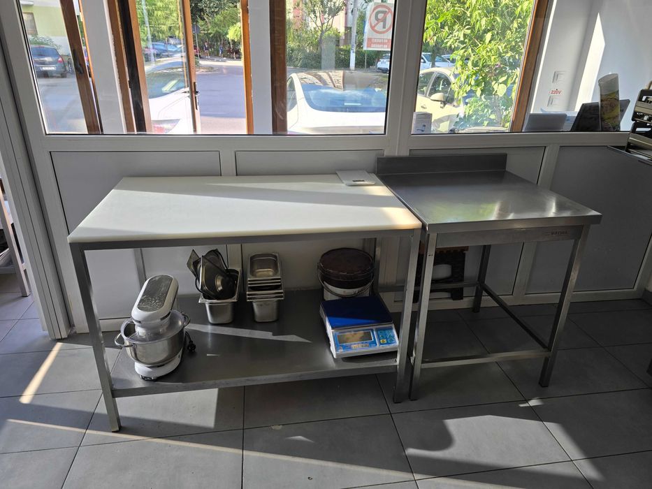 Echipamente patiserie – prajitor gogosi/donuts, malaxor, mese inox etc