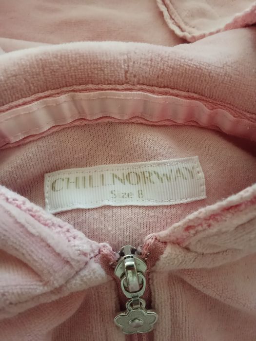 Детска розова рокля