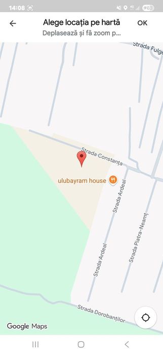 Parcele intravilan, 500 mp, str Constantei, langa Eurocartier