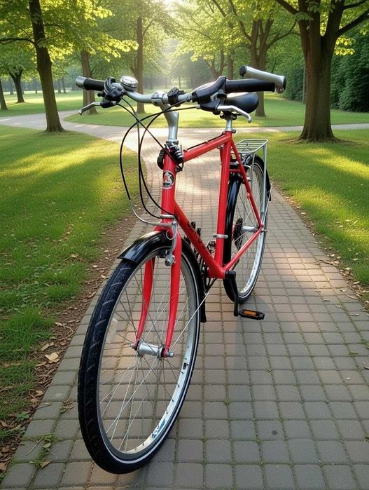 Немецкий велосипед HERCULES. Рама-21.Диски-28