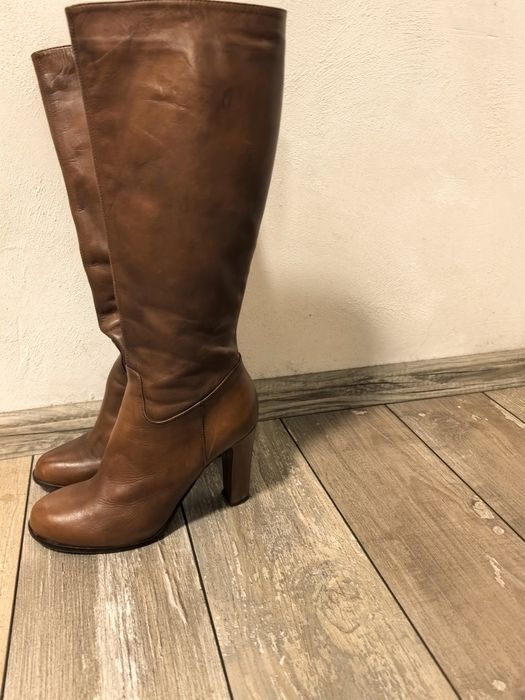 Ботуши от естествена кожа ВATA