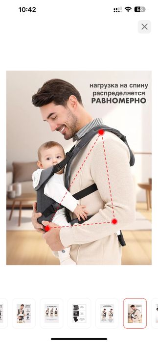 Продам эргорюкзак