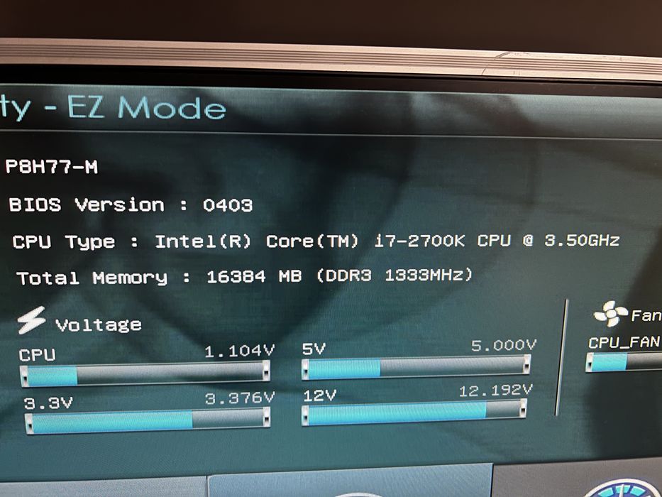 Kit i7 2700k 16 ram
