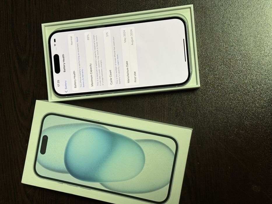 Iphone 15 128 GB Отличен
