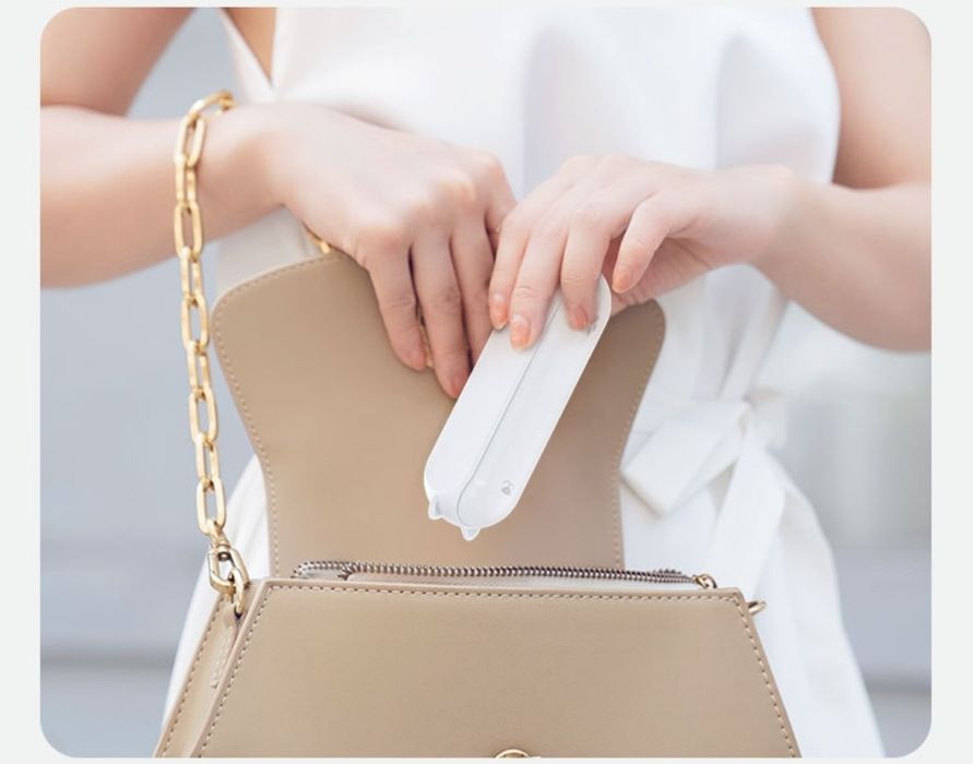 Мини вентилятор +повербанк+фонарь