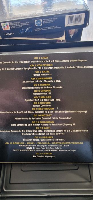 Set cd-uri muzica clasica 50 Cd set