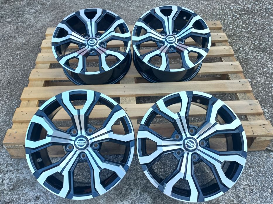 16.5х114.3 Nissan Renault Dacia Honda 6.5j et35 Black Polish Чисто Нови.