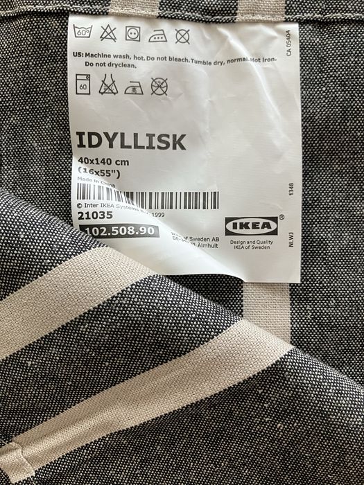 Раннер / скатерть IKEA IDILLISK