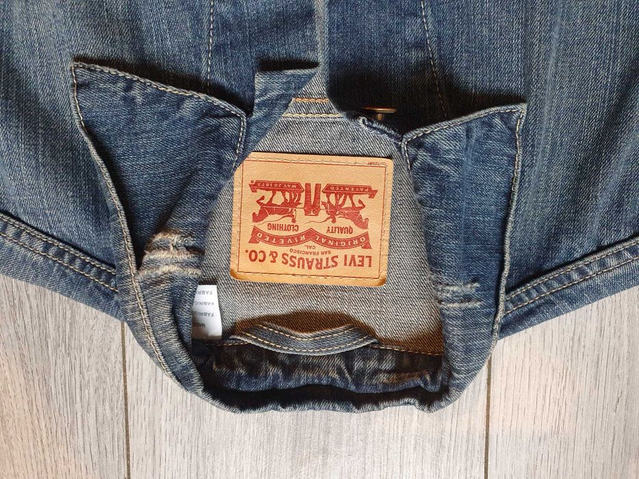 Geaca Blugi LEVIS LEVI'S Trucker Jacket ALBASTRU - Marime S