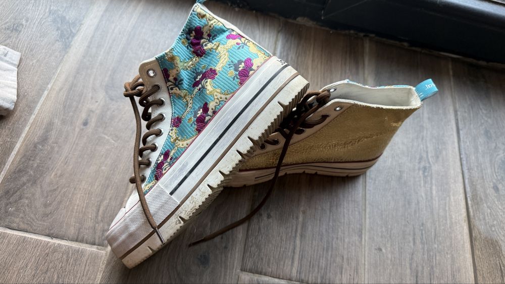 Tenesi Desigual piele naturala si material