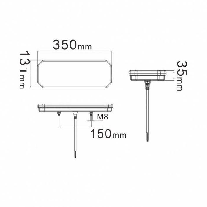 Стопове с 6 функции за Бус, за Ремарке, за Камион и др.