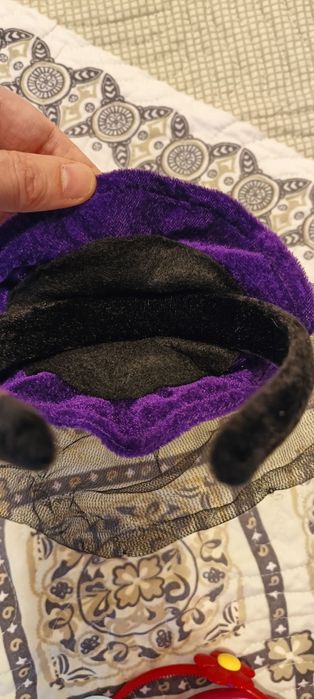 Bentiță pălărie de vrăjitoare, de Halloween , pentru copii