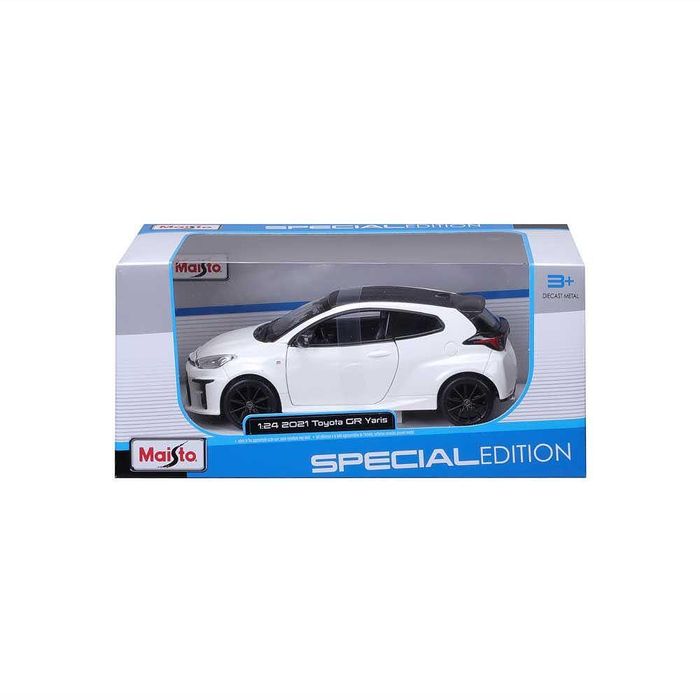Maisto sp edition кола 2021 toyota gr yaris 1:24 два цвята