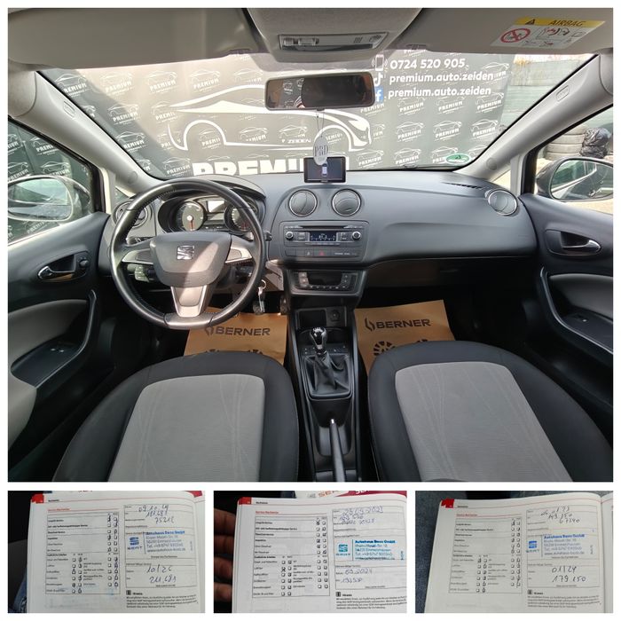 Seat Ibiza *GARANȚIE* 2015/ 1.6 TDI *RATE* Climatronic/Navigație