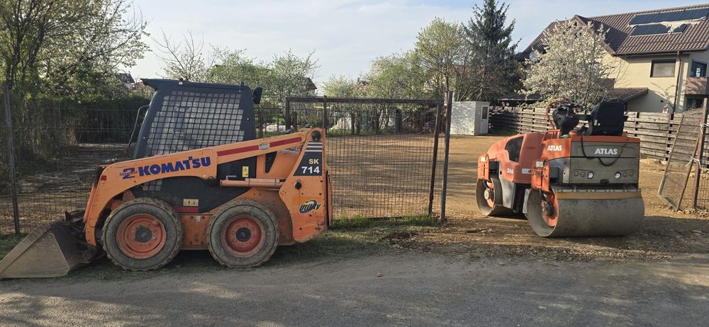 Inchiriere cilindru compactor 3,5 t cu vibratii Bucuresti