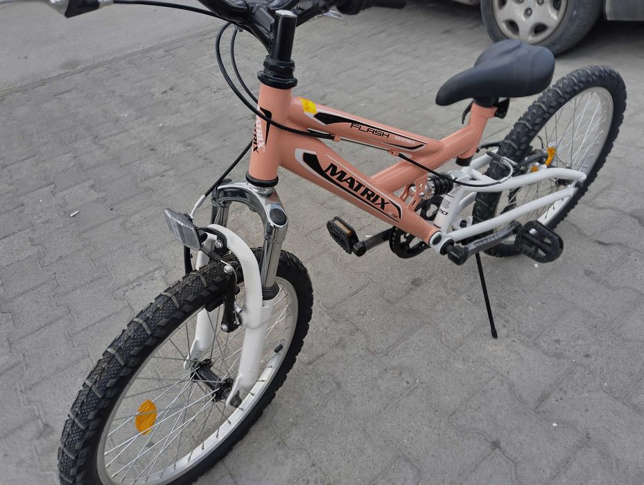 MATRIX Велосипед 20" FLASH розов