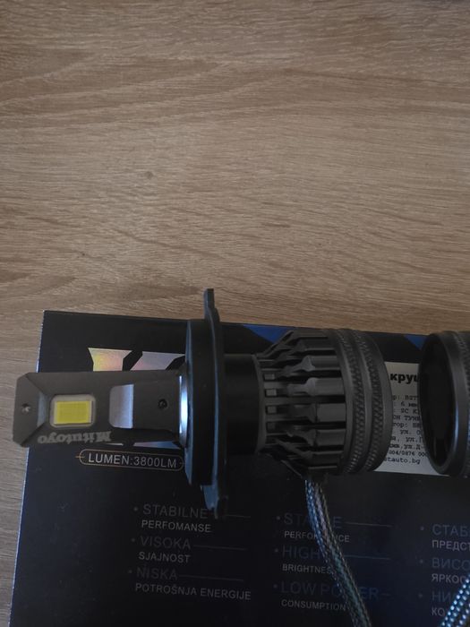 LED крушки за фарове K9 - H4