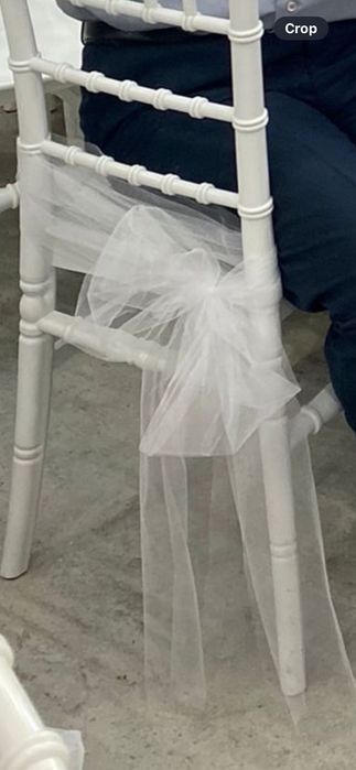 Панделки за столове за сватба