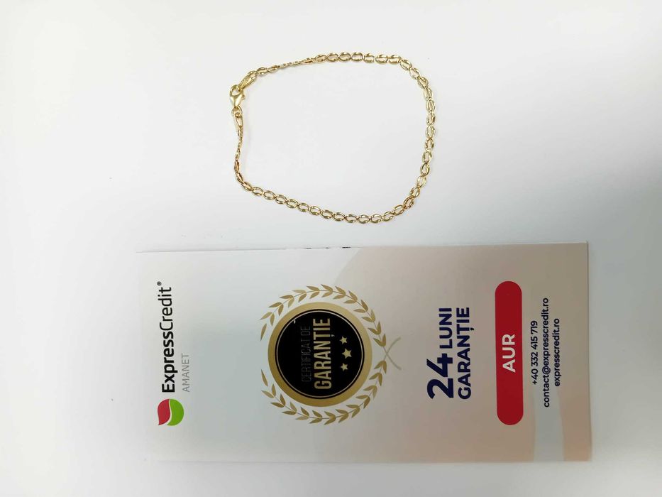 (Ag33) Bratara Aur 14K/Garantie 2 ani