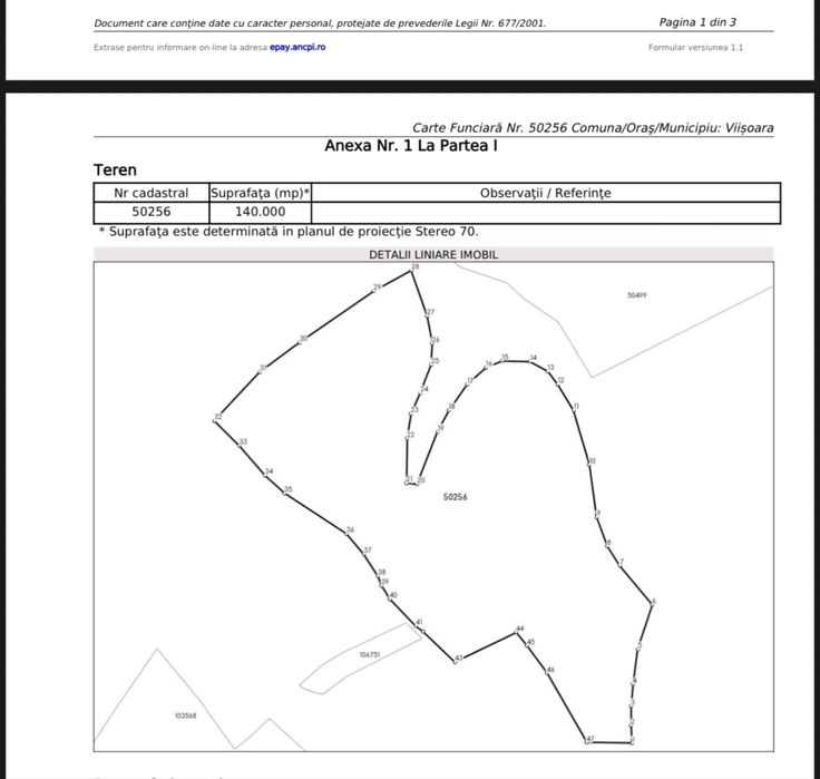 Teren Padure 14 hectare