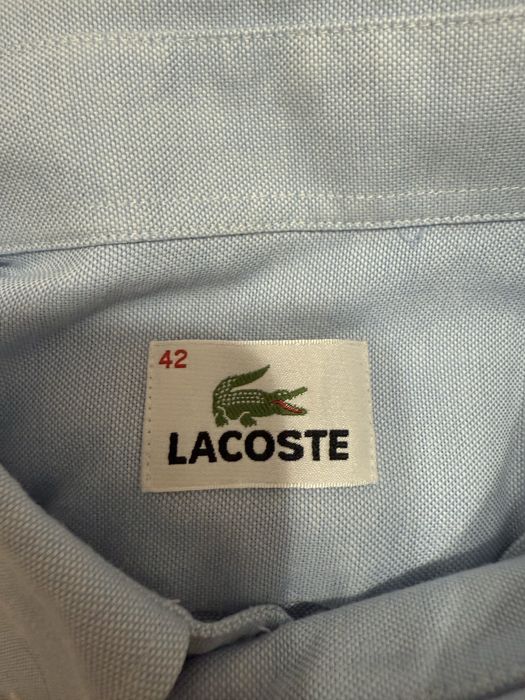 Риза с къс ръкав Lacoste Оригинална