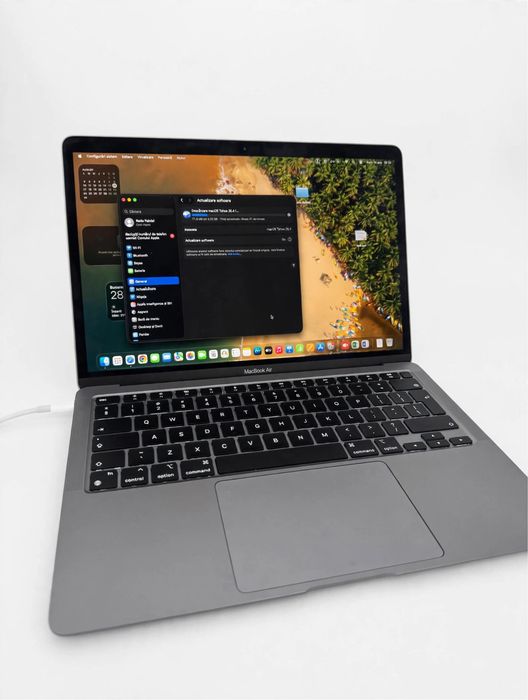 MacBook Air M1 2020 Space Gray 8GB/256GB Baterie 100% Stare Impecabila