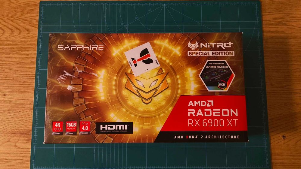 Продавам: видео карта AMD Radeon RX 6900XT 16GB Sapphire Nitro + Special Edition