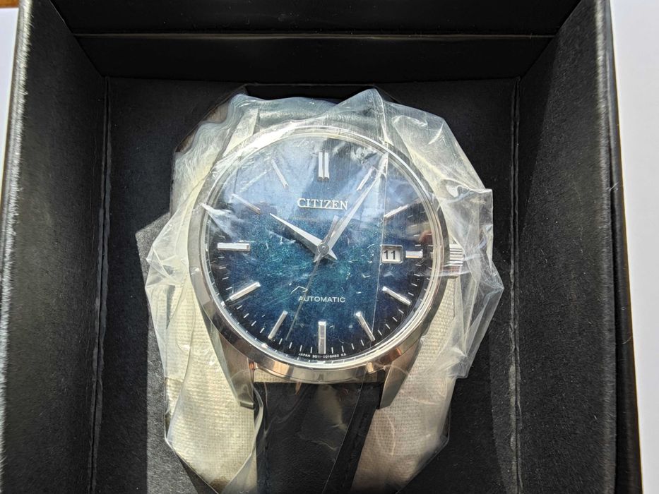 Абсолютно новые CITIZEN Collection NB1060-12L Blue Lacquer