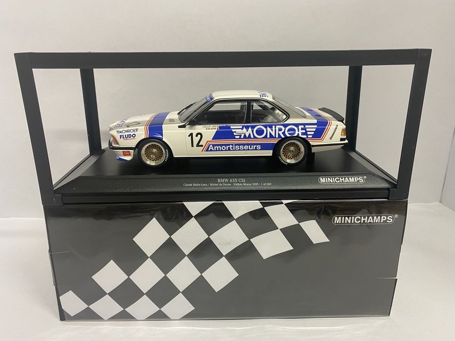 MINICHAMPS BMW 635 CSi machetă auto scara 1:18 25cm ed limitata 300buc
