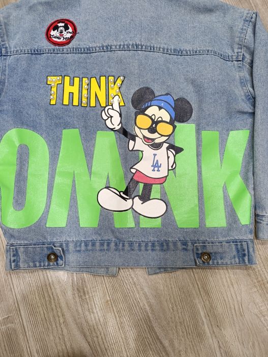 Джинсовая куртка размер 146-150