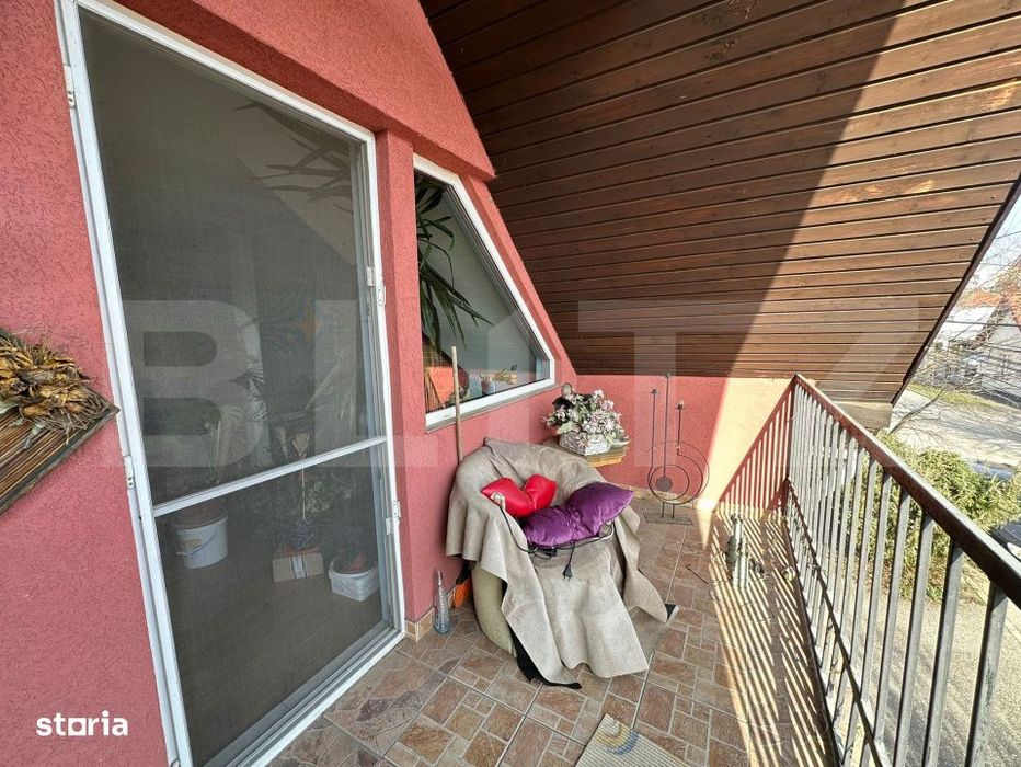Casa individuala 5 camere, Balcescu – terasa mare, garaj, accept sch