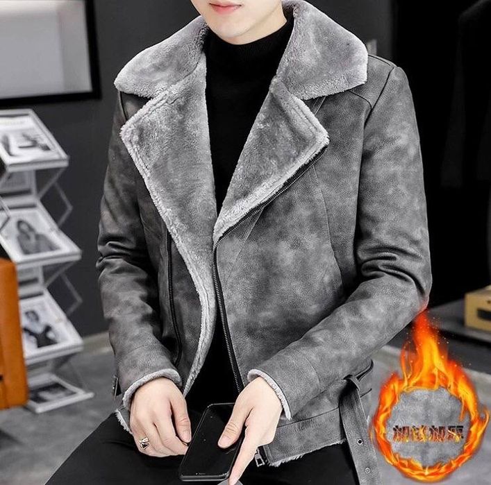 Qishki qalin mexle koja koʻrtka.