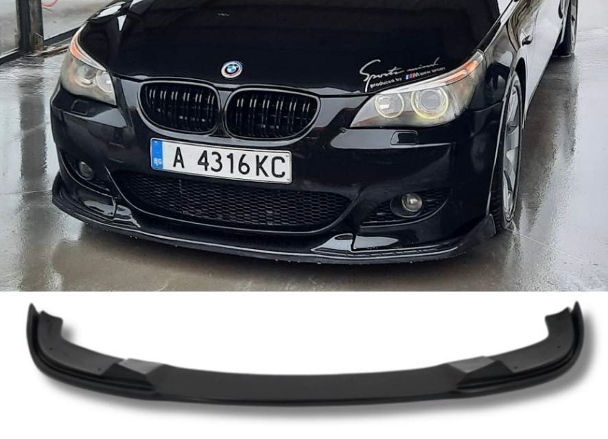 Преден Лип Hamann BMW E60 / E61 M5 Броня – Черен Гланц - Хамман М5
