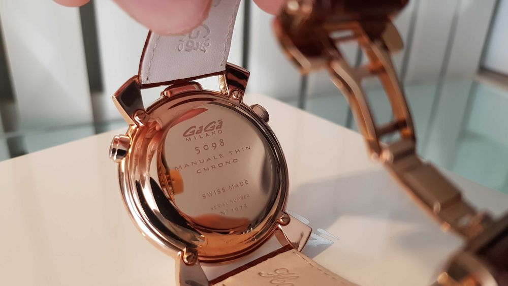 GaGà Milano Chronograph 46mm - Rose Gold Edition - Quartz