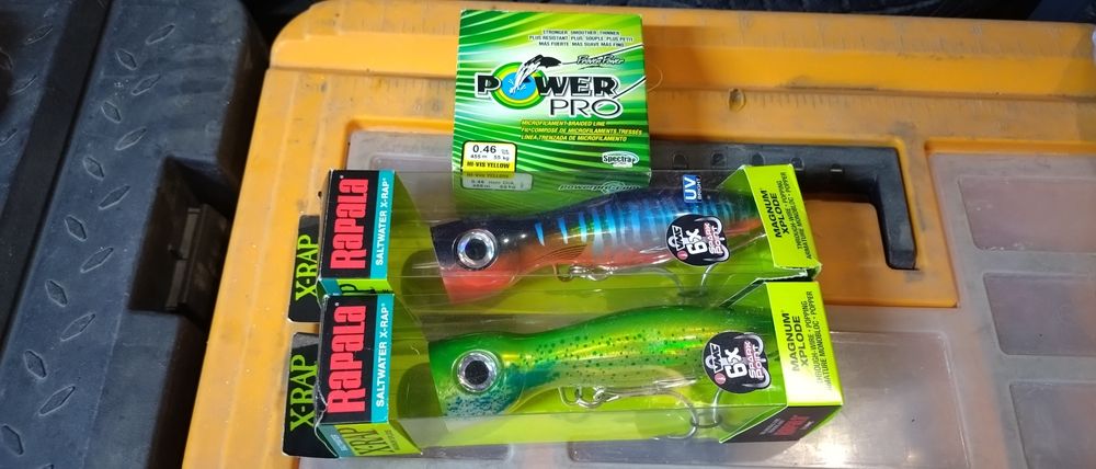 Rapala Попери и плетено влакно Power Pro