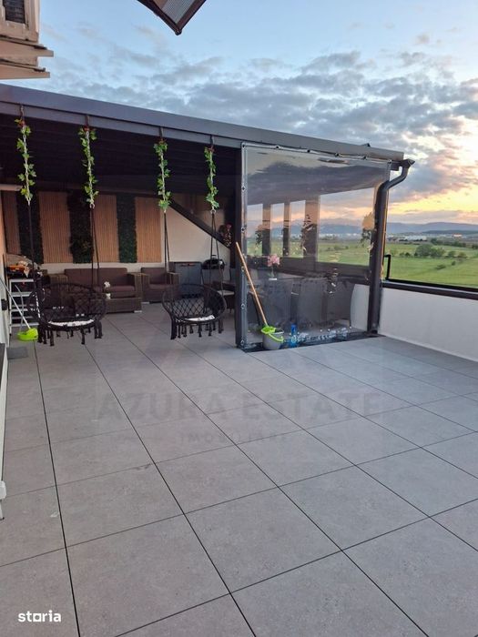 Penthouse cu terasa generoasa 53 mp prima inchiriere Calea Surii Mici