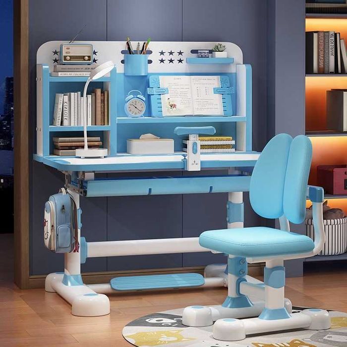 Эргономичная парта + стул — учебный стол, для детей от 3 до 18 лет.