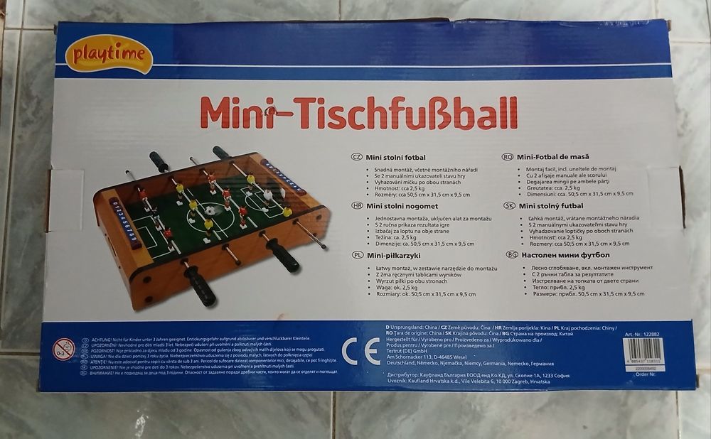 Продавам детска игра - Настолен мини футбол