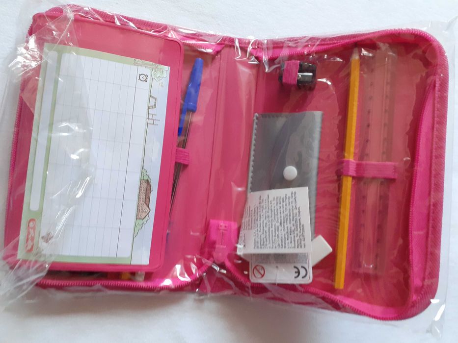 Penar echipat Herlitz, model printesa la castel, pe roz, nou, infoliat