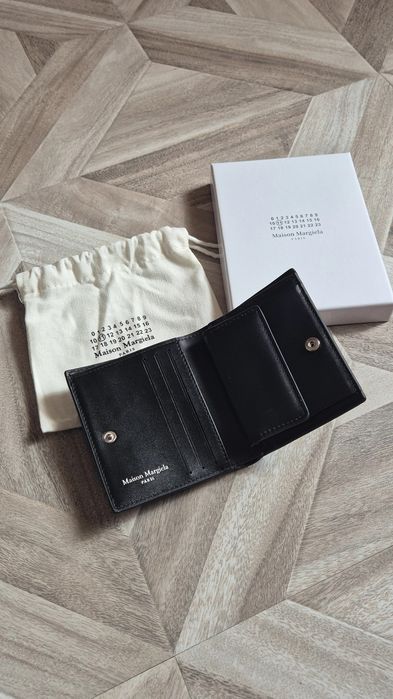 Portofel Maison Margiela Grained Leather Bifold
